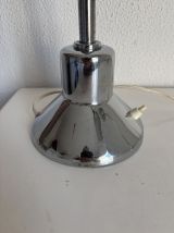 Paire lampes vintage 1940 de bureau jumo 210 chromée design 