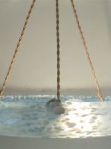  Suspension en verre moucheté 