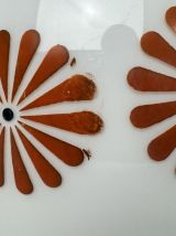 ANCIENNE SUSPENSIONS EN OPALINE VINTAGE 1970