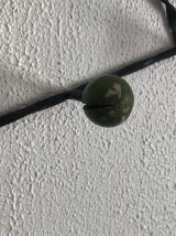 Portemanteau vintage 1960 coeur 5 patères boules bois - 60 c