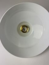 ANCIENNE SUSPENSION EN OPALINE 30 CM VINTAGE