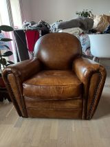 Paire fauteuils club