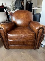 Paire fauteuils club