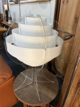 Lampe Strips plexi et métal design Danois