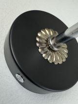 ANCIENNE APPLIQUE METAL ET VERRE VINTAGE