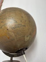 Globe vintage 1930 terrestre Jacques Adnet Mappemonde J.Fore
