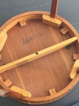 Table basse vintage 1950 Hainke Allemagne guéridon ronde boi