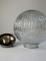 ANCIENNE SUSPENSION ART-DECO XL VINTAGE