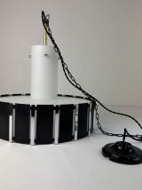 Ancienne SUSPENSION EN OPALINE SPACE AGE « WILA » vintage