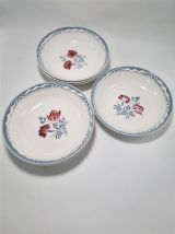 Assiettes Digoin Sarreguemines