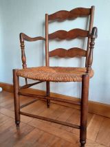 Paire de fauteuils de nourrice, style provençal 19ème siècle