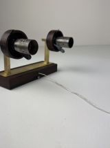 ANCIENNE APPLIQUE DOUBLE SCANDINAVE VINTAGE