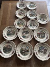 Vaisselle - Lot de 23 Assiettes Obernai Made In France