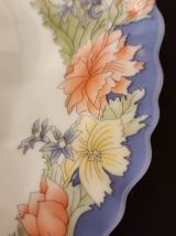 Lot 6 assiettes creuses Arcopal fleuries – Vintage 70/80