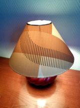 Paire lampes de chevet céramique vintage 