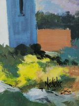 Tableau huile sur toile de "Roger NEDELEC " (1927/2015)