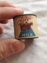 ancien boite miniature lait milk et maisocafé