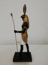 Statuette D' Horus Dieu De La Guerre Mythologie Egyptienne. 