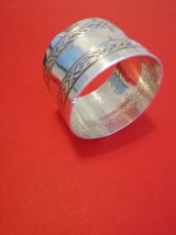 Rond de serviette argent Empire D.CREGUT 2 Rangs