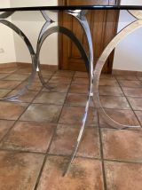 Table Boris Tabacoff pour CHRISTOFLE. 1970. Space age.