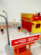 Caserne de pompiers Majokit 751 Majorette – Jouet vintage