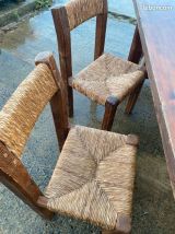 Table 5 chaises brutaliste 1950