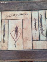 Table basse céramique herbier Capron