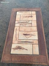 Table basse céramique herbier Capron