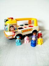 Jouet Bus scolaire vintage | Playwell | Jeu collection retro