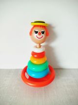 Clown Culbuto vintage | Educalux | jouet ancien déco rétro