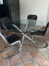 Table Renato Zevi pour Roche Bobois. 1970. 