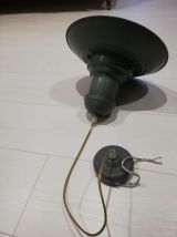 Suspension Globe En Verre Et Fer Style loft.