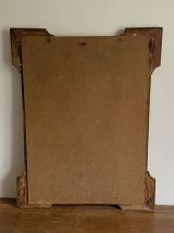 Miroir doré fin 19ème. 82x62.