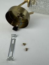 PAIRE D’APPLIQUE VINTAGE POINTE DE DIAMANT