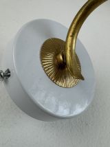 ANCIENNE APPLIQUE EN OPALINE VINTAGE 