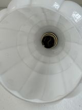 ANCIENNE APPLIQUE EN OPALINE VINTAGE 