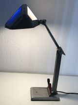 Grande lampe vintage 1920 Pirouett Art Déco bureau - 50 cm