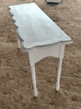 Console 2 tiroirs 1900 pieds tournés 