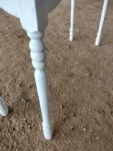 Console 2 tiroirs 1900 pieds tournés 