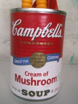 Sculpture pop art - CAMPBELLS   SOUP -