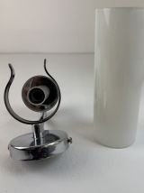 PAIRE D’ANCIENNES APPLIQUES EN OPALINE « DELMAS »  VINTAGE