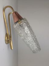 Paire d’anciennes appliques doubles vintage « MAISON ARLUS »