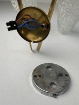 Paire d’anciennes appliques doubles vintage « MAISON ARLUS »