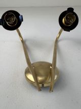 Paire d’anciennes appliques doubles vintage « MAISON ARLUS »