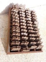 Matrice en acier pour plaques d'immatriculation  