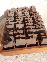 Matrice en acier pour plaques d'immatriculation  