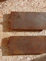 Matrice en acier pour plaques d'immatriculation  