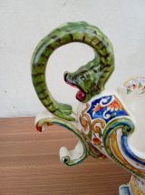 Superbe jardinière en faience de Desvres  fourmaintraux 