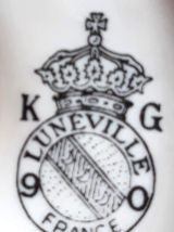 Pot en faience Luneville