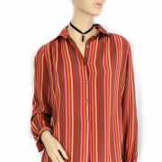 chemise vintage colorée rodier